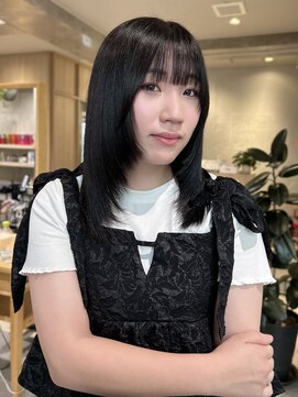 ゼストプラス(ZEST plus) 黒にしない暗髪という選択☆