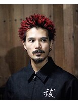 ゴールドシブヤ(GOALD SHIBUYA)&nbsp;レッドスパイキーショート