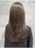 ラテベージュ×レイヤーカット