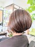 カット+リタッチグレイカラー+1STEPトリートメント