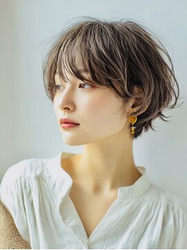 ハーツ(Heart's) 白髪ぼかし脱白髪染め似合わせカット40代50代60代