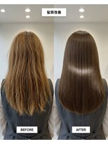 SENJYU 名古屋 名駅【髪質改善 縮毛矯正 白髪ぼかし特化サロン】【4月中旬~(予定)】 髪質改善ツヤ髪ストレート/ロングヘア