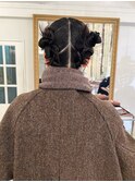 ツインヘアアレンジ