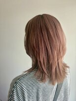 ナップヘアー(nap hair)&nbsp;くびれレイヤー × ピンクベージュ
