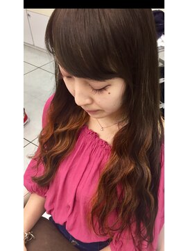 キャパ(CAPA) 【CAPA茅ヶ崎 岩崎裕司】インナーハイライト・オレンジ