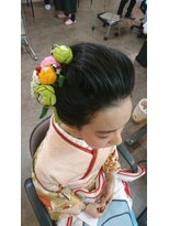 ヘアサロン スリーク(Hair Salon Sleek)&nbsp;日本髪風アレンジ