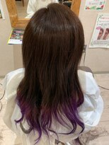 ヘアーメイク レガーレ(Hair make Legare)&nbsp;グラデーションアメジスト