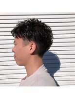 ルシードスタイルアートラッシュ(LUCIDO STYLE ARTRUSH)&nbsp;スパイラルパーマ センターパートパーマ