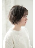 joemiネイビーカラーフレンチボブ美髪くびれミディ 花野