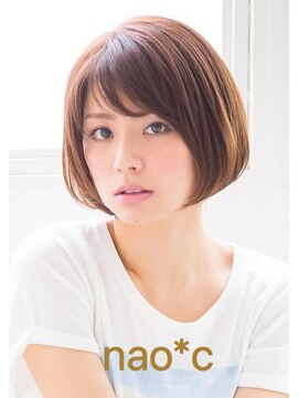 ナオシ 田原台店(nao c) 【生駒/田原台nao*c】大人かわいい小顔前下がりフェミニンボブ