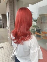 クリエイティブヘアージール(CREATIVE HAIR Zeal) シークレットカラー、チェリーレッド