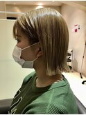 【alx金沢高木】パツボブハイトーン