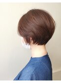 大人の髪質改善ショートボブスタイル