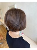 30代40代50代ナチュラルブラウン大人ノーブルショート