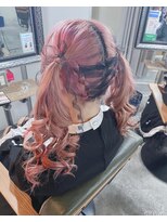 アイビー 新宿(IVY) リボン編み掛け×ツインテール