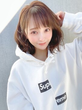 ヴィズバイエリーツ(vizz by elyts) 《今年イチオシ冬カラー》フレンチボブ×暖色系カラー