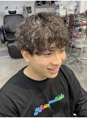 波巻きスパイラルツイストスパイラルパーマハイライトマンバン