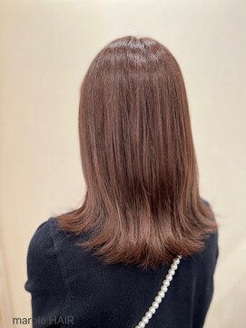 マーブルヘアー 綾瀬店(marble HAIR) 王道外はねストレート
