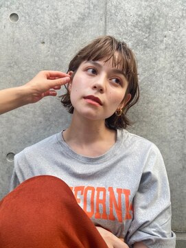 フェンヘアーアイス 中目黒(Fen.hair ici) ボブ パーマ ベージュブラウン