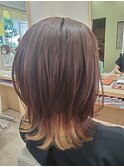 《HAIRZ》一原☆フリンジインナーカラー!