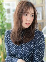 カバーヘア ブリス 戸田公園西口店(COVER HAIR bliss) くすみカラー外国人風ウェーブ巻きTb1戸田公園20代30代40代