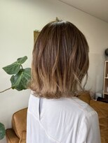 エルフゥ(Elle fou)&nbsp;グラデーションカラー　ゆる巻き