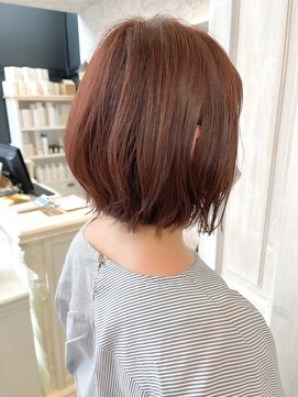 キャアリー(Caary) 福山市美容室Caary人気似合わせカット外ハネボブ