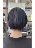 大人可愛いまとまるショートボブ
