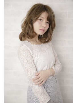 ルルディ バイ アフロディーテ銀座(luludi by APHRODITE) カール/セミディ/シアーカラー/姫カット/銀座