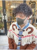 ｛ボルタノット｝　波巻パーマ×メンズスタイル