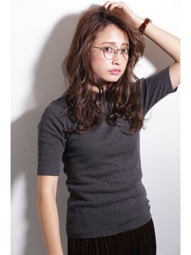 アディクト 東陽町西口(addict) ココアブラウン×ふんわりカール＿韓国巻き＿レイヤー［東陽町］