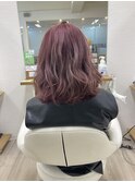 ピンクバイオレットカラー