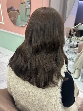 ガーランド(Girland) 【girland】秋マロンカラー 韓国風/レイヤーカット