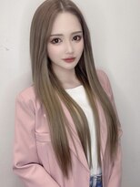 エリーツ 表参道(elyts)&nbsp;シールエクステで韓国ヘアストレート　ワンホン　表参道