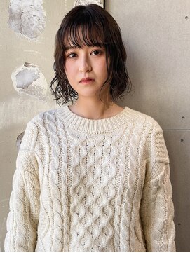 ロジ(loji) ボブとニュアンスパーマ