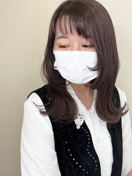 イーストハムヘッドショップ(EAST HAM head shop) 顔まわりレイヤー/ミディアム/外ハネ