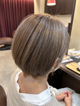 クレドヘアー(CRED HAIR) 白髪ぼかしハイライト◇くびれショート