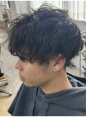 スパイラルパーマ