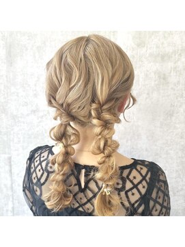 スタイル 横浜(STYLE) 横浜／ヘアセット／編みおろし／カチモリ