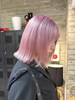 ヲタク(wotaku.)&nbsp;ピンクカラー暗色カラーハイトーンケアブリーチアブルカラー艶髪