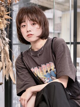 メゾンデエムスラッシュ センター北(Maison des M.SLASH) ショートレイヤー/ウルフショート/マッシュボブ/暗髪/センター北