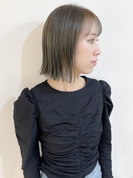 イオエ 梅田(ioe) ニュアンスカラー/グレージュ/ツヤ髪スタイル/髪質改善/縮毛矯正