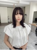 顔周りlayer／秋カラー／ブラウン／フルバンク