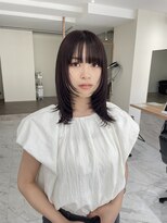 シェノン 夙川(CHAINON) 顔周りlayer／秋カラー／ブラウン／フルバンク