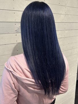 ルノン フィージュ(LUNON fieju) ネイビーカラー/ブルーブラック/ブリーチカラー