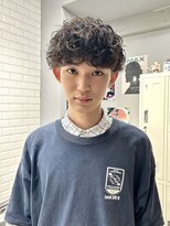 アーリー(Ali'i)&nbsp;プードル無造作スパイラル癖毛メンズパーマ