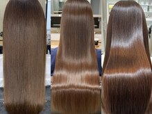 思わず触りたくなってしまう◎～硬い髪の毛とはお別れ～『柔らかい質感の美髪へ』