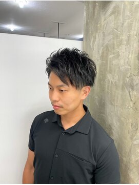 メンズサロン キング 高槻店(Men’s salon K!ng) 波巻きツイストスパイラルパーマ/フェザーパーマ/眉毛/メンズ