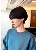 ショートカットショートヘアコンパクトショートボブ丸みショート
