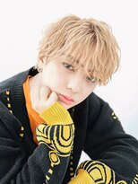 オーシャントーキョー 心斎橋(OCEAN TOKYO WEST)&nbsp;波巻きパーマツイストスパイラルパーマセンターパートウルフ